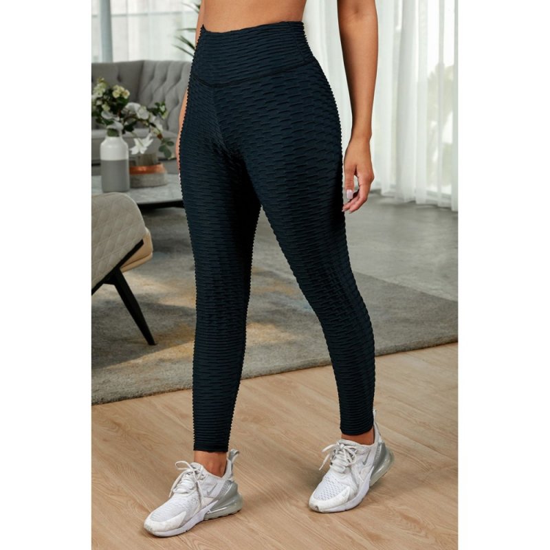 Black Yoga Gym Butt Lift Sport Leggings